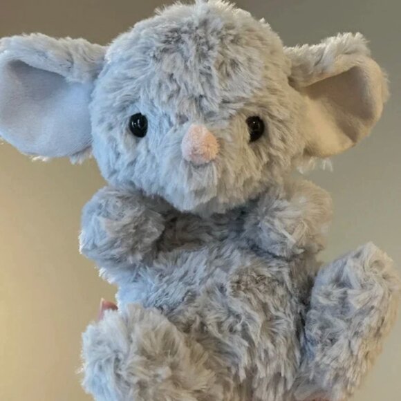 Jellycat Yummyy Mouse Soft Plush Toy Gray Stuffed Animal Toy Gift BNWT - Picture 4 of 4